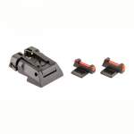 FUSION FIREARMS 1911 GOVERNMENT FUSION FIBER OPTIC ADJUSTABLE DOVETAIL SIGHT SET, RED/GREEN