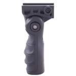 ADVANCED TECHNOLOGY AR-15 PICATINNY FOLDING VERTICAL FOREND  GRIP NYLON, BLACK