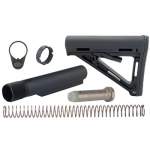 BROWNELLS AR-15 MOE STOCK ASSY COLLAPSIBLE MIL-SPEC POLYMER BLACK