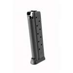 Brownells 9MM 1911 Magazine 10 Round Stainless Steel Black