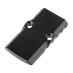 BROWNELLS ALUMINUM COVER PLATE FOR BROWNELLS RMR SLIDES, BLACK