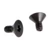 Brownells Cover Plate Screws for Brownells Glock Slides 1/4x4-40 Pack of 2, Steel Black