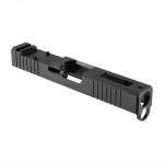 BROWNELLS RMR SLIDE FOR GEN 4 GLOCK 19 STAINLESS WITH NITRIDE FINISH WITH WINDOW