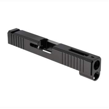 Brownells Iron Sight Slide +Window For Glock 48 Stainless Black Nitride