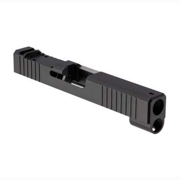 Brownells RMS Shield Sight Cut G48 Slide Stainless Steel Nitride