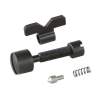 Brownells Smith & Wesson J Frame .122 V-Notch Sight Kit, Black