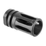 BROWNELLS AR-15 A2 FLASH HIDER 22 CALIBER 1/2-28, STEEL BLACK