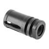 Brownells AR-15 A2 Flash Hider 22 Caliber 1/2-28, Steel Black