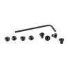 Brownells Slim Grip Screws And Bushings, Steel Blued Pack of 4