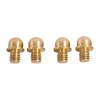 Brownells Shotgun Sight Bead #10 Refill Sights, Brass Gold Pack of 10