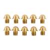 Brownells Shotgun Sight Bead #13 Refill Sights, Brass Gold Pack of 10