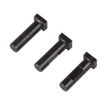 Brownells AR-15/M16/M4 Square Replacement Pins Pack of 3, Steel Blued