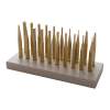 Brownells Punch Bench Set, Brass Pack of 20