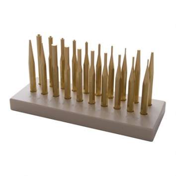 Brownells Punch Bench Set, Brass Pack of 20