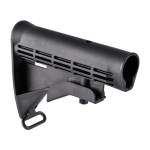 BROWNELLS M4 BUTTSTOCK, COLLAPSIBLE POLYMER BLACK