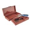 Brownells #1 Standard Magna-Tip Set With Magnetic Law Enforcement Handle, Steel Brown