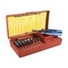Brownells 22 Bit Starter Super Set With Clip-Tip Law Enforcement Handle, Steel Brown
