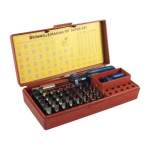 BROWNELLS 44 BIT PROFESSIONAL SET WITH #81 HANDLE