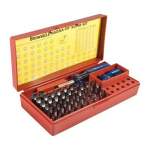 BROWNELLS 44 BIT PROFESSIONAL SET WITH MAGNETIC LAW ENFORCEMENT HANDLE, STEEL BROWN