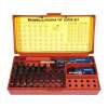 Brownells 44 Bit Professional Set With Magnetic Law Enforcement Handle, Steel Brown
