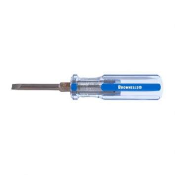 Brownells Fixed Blade Gunsmith Screwdriver #11 .270 Shank .035 Blade Thickness