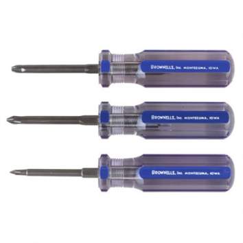 Brownells Anti Cam Fixed Blade Screwdriver Set Phillips