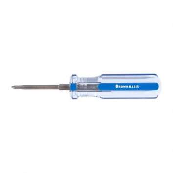 BROWNELLS ANTI CAM FIXED BLADE SCREWDRIVER #1 PHILLIPS, STEEL