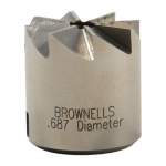 BROWNELLS 90 DEGREE CHAMBER CUTTER SIZE .687