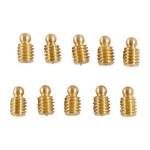 BROWNELLS SHOTGUN SIGHT REFILL SIGHTS #1, BRASS GOLD PACK OF 10