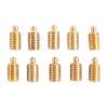 Brownells Shotgun Sight Refill Sights #21, Brass Gold Pack of 10