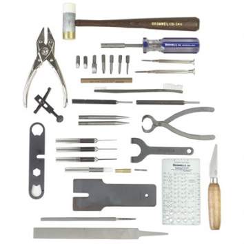 Brownells Assembly/Disassembly Kit Universal Handgun, Plastic Wolf Grey