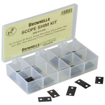 Brownells Scope Shim Kit