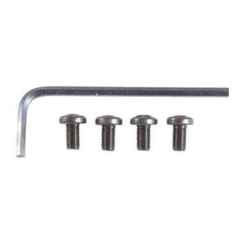 Brownells 1911 Allen Head Grip Screws Commander, Government, Officers, Steel Blued Pack of 24