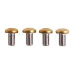 BROWNELLS 1911 TIN COATED ALLEN GRIP SCREWS COMMANDER, GOVERNMENT, OFFICERS PACK OF 4