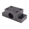 Brownells Barrel Vise Only No Bushing, Steel Black