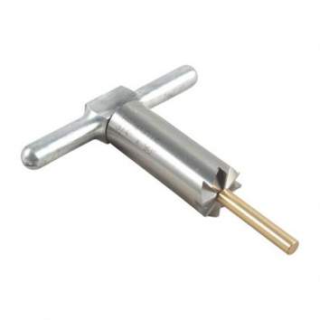 BROWNELLS 90 DEGREE CUTTER & PILOT FOR .22 CENTERFIRE MUZZLE, BRASS