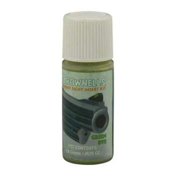 Brownells Front Sight Pigment .05 OZ, Green