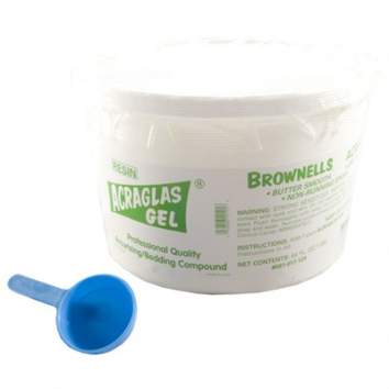 Brownells 64 OZ. Acraglas Gel Resin