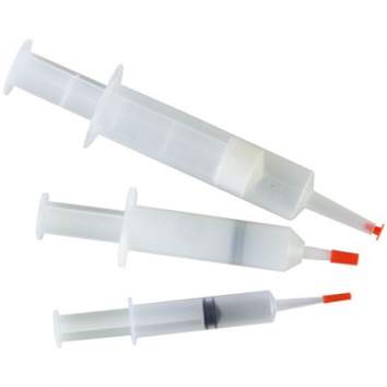 Brownells Re-Usable Syringe Try-Pack, Polypropylene Pack of 3