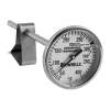 Brownells Bluing Thermometer With Clip, Stainless Steel Silver