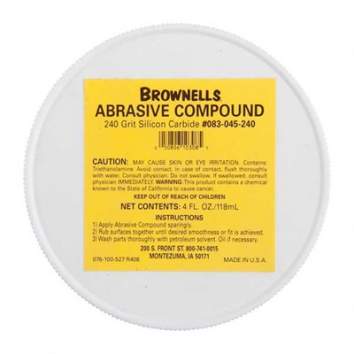 Brownells Silicon Carbide Abrasive Compound 240 Grit