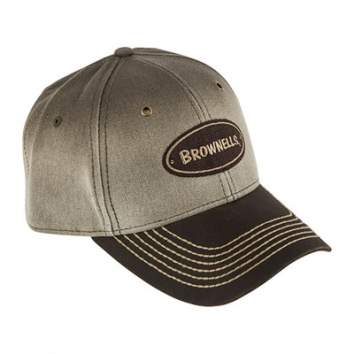 BROWNELLS CANVAS CAP TWO TONED BROWN