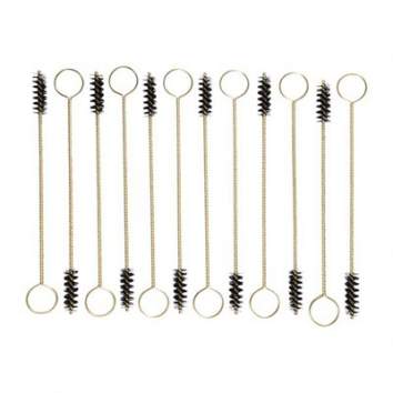 Brownells 40 Caliber/10mm Handgun Cleaning Brushes Pack of 12