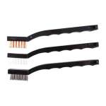 BROWNELLS SUPER TOOTHBRUSH MULTI-PACK, STAINLESS PACK OF 3