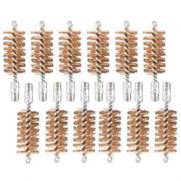 Brownells 12 Gauge Double-Tuff Bronze Shotgun Brush Pack of 12