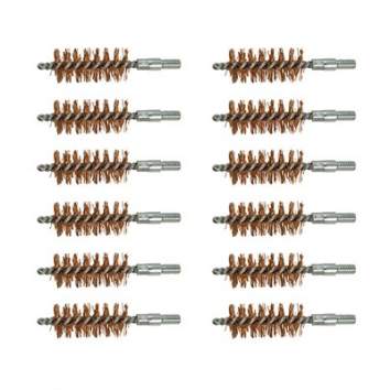 Brownells 50 Caliber Double-Tuff Pistol Brush Pack of 12, Bronze