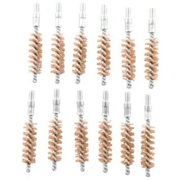 Brownells 35/38 Caliber Double-Tuff Bronze Pistol Brush Pack of 12