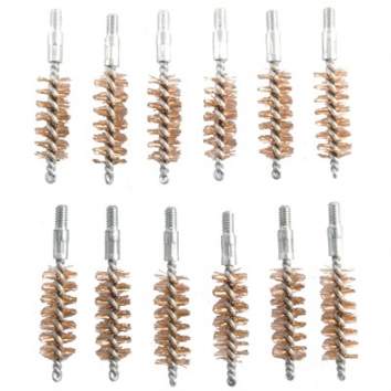 Brownells 10MM/40 Caliber Double-Tuff Bronze Pistol Brush Pack of 12