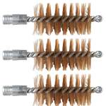 BROWNELLS 12 GAUGE MAGAZINE TUBE BRUSHES UNIVERSAL SHOTGUNS PACK OF 3, BRONZE