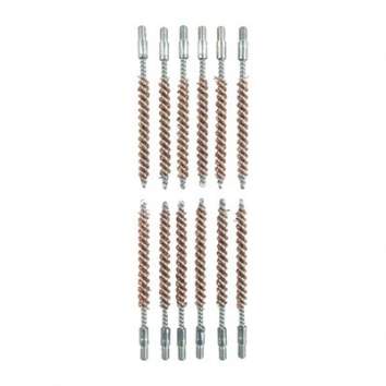 Brownells 22 Caliber Double-Tuff Rimfire Rifle Brush Pack of 12, Bronze